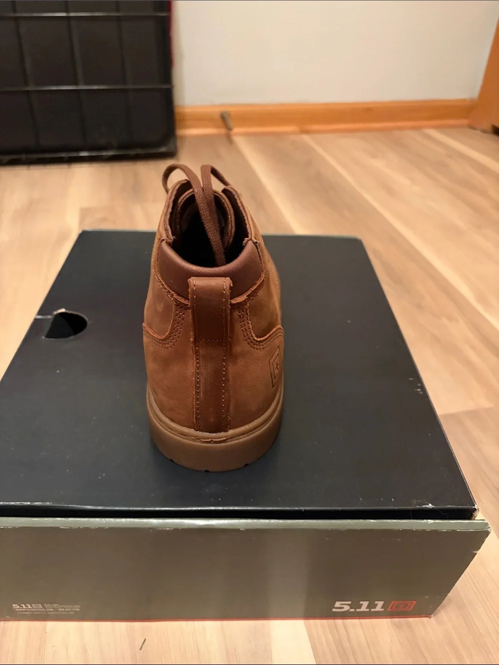 5.11 Tactical Men's Tan Brown Leather Chukka Boots